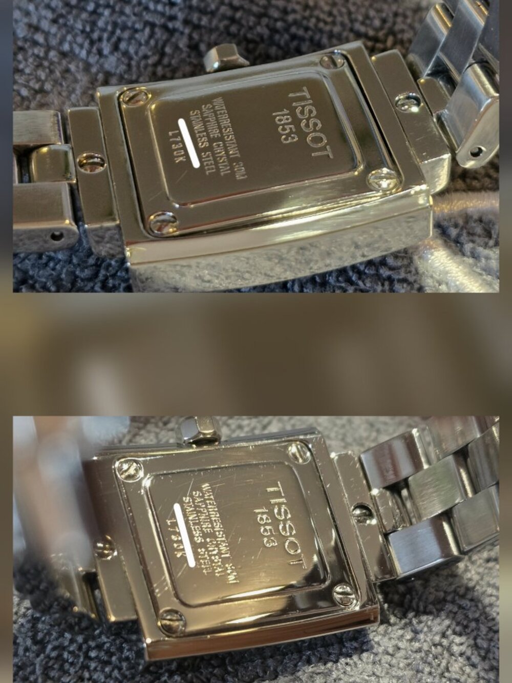 2001 Tissot Watch, Lime Green Dial, Swiss, ETA 901.001 Movement, L730K, 22 mm - Picture 9 of 10